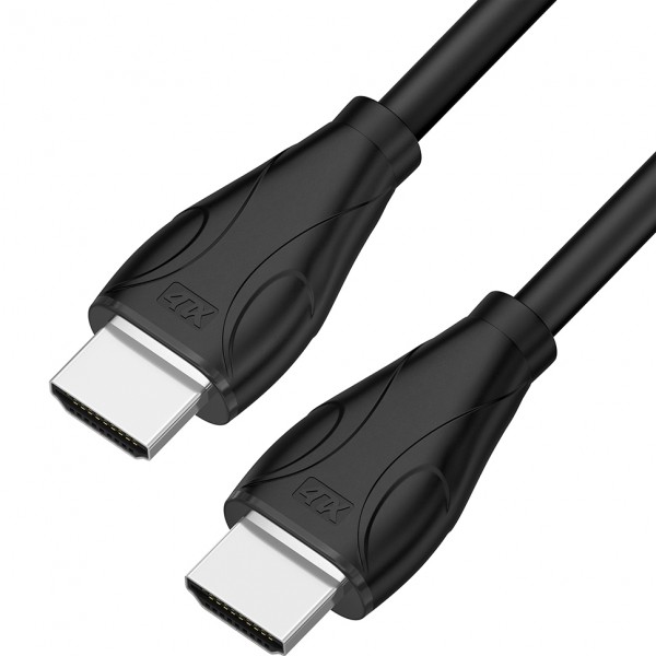 Кабель 1.0m HDMI черный, Ultra HD, 4K, 10.2 Гбит/с, 3D, экран Greenconnect 4PH-R90109