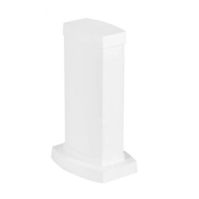 Snap-On мини-колонна пластиковая с крышкой из пластика 2 секции, высота 0,3 метра, цвет белый Legrand 653020