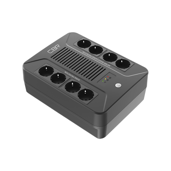 Линейно-интерактивный ИБП в плоском корпусе "Brick" CBR UPS-OFB-101E-850