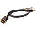 Кабель HDMI 19M/M,ver. 2.1, 8K@60 Hz 0.5m метал разъемы, нейлоновая оплетка Telecom <TCG300-0.5M> Telecom HDMI (m) - HDMI (m) 0.5м