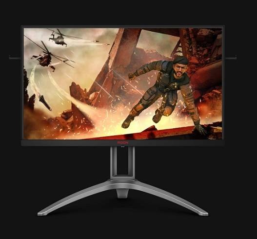 МОНИТОР 27" AOC AGON AG273QX Black-Silver с поворотом экрана (VA, 2560x1440, 165Hz, HDR400, 1 ms, 178°/178°, 400 cd/m)