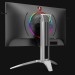МОНИТОР 27" AOC AGON AG273QX Black-Silver с поворотом экрана (VA, 2560x1440, 165Hz, HDR400, 1 ms, 178°/178°, 400 cd/m)