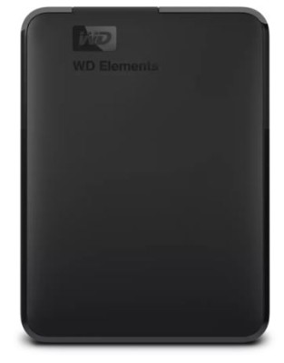 Внешний жесткий диск 1TB Western Digital WDBMTM0010BBK-EEUE Elements Portable, 2.5", USB 3.2 Gen 1, Черный