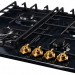 Встраиваемая газовая панель Kuppersberg FV6TGRZ ANT BRONZE