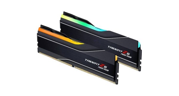 Модуль памяти G.SKILL TRIDENT Z5 NEO RGB 64GB 6000МГц DDR5 CL28 DIMM (Kit of 2x32GB) 1.4V EXPO, Black