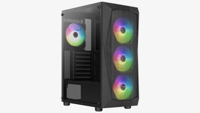 Корпус Miditower Aerocool Aero One Mini Eclipse-G-BK-v1 4710562752403