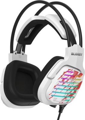 Наушники с микрофоном A4Tech G565 ENERGY WHITE