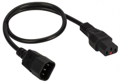 Шнур питания LANMASTER LAN-PP13L/14-1.8-BK
