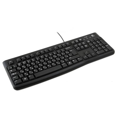 Logitech Клавиатура проводная K120 For Business Black RUS - USB. 920-002522/920-002583