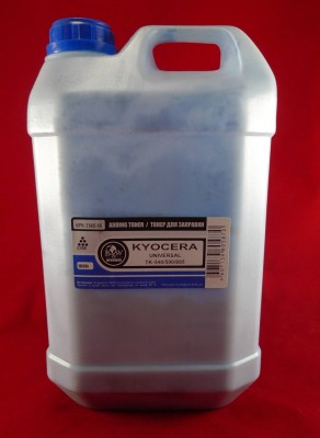 Тонер для Kyocera Universal (TK-590/540/550/560/570/580/820/825/855/865/895) Cyan (кан. 1кг) B&W Premium фас.Россия