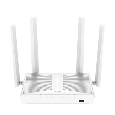 Cudy WR3000U-256MB Гигабитный роутер Wi-Fi 6 AX3000, 2,4/5 ГГц, до 2976 Мбит/с, 5x1 Гбит/с, 1хUSB3.0, поддержка OpenWRT