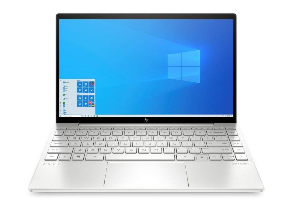 Ноутбук HP Envy 13-ba0022ur 13.3" FHD, Intel Core i5-10210U, 8Gb, 512Gb SSD, no ODD, nVidia MX350 2Gb, Win10, серебристы