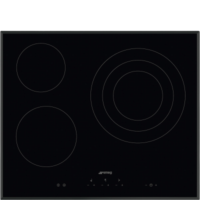 Встраиваемая электрическая панель SMEG SE363ETB