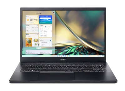 Ноутбук Acer ASPIRE 7 A715-76G-50FE 15.6" FHD IPS, Intel i5-12450H, 16Gb, 512GB SSD, RJ45, USB-C, FngPr,, RTX 2050 4GB, 