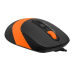 Клавиатура + мышь A4Tech Fstyler F1010 клав:черный/оранжевый мышь:черный/оранжевый USB Multimedia (F A4Tech F1010 ORANGE