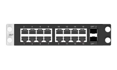 Отправляющая карта Pixelhue [LU_16xRJ45+2xOPT Sending Card] для LED-экрана: 16x RJ45 + 2x оптики