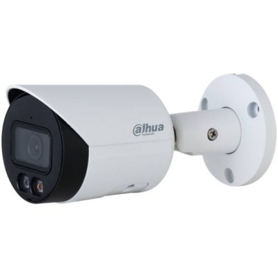 DAHUA DH-IPC-HFW2449SP-S-IL-0360B Уличная цилиндрическая IP-видеокамера Full-color с ИИ 4Мп, 1/2.9” CMOS, объектив 3.6мм