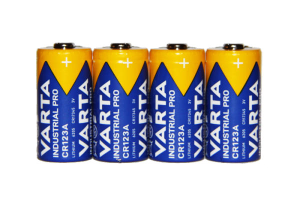 Батарейка Varta INDUSTRIAL PRO CR123A Shrink 4 Lithium 3V (4/1000) (4 шт.) VARTA 6205101511