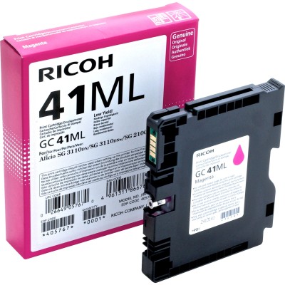 GC 41ML Картридж для гелевого принтера Пурпурный Ricoh 405767