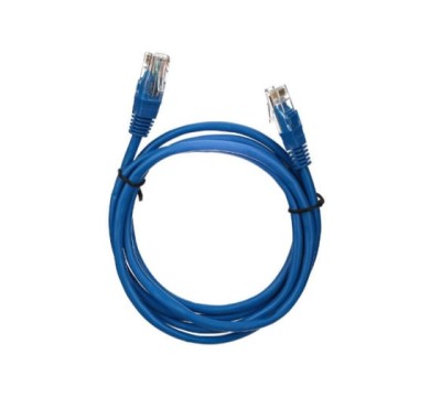 Патчкорд литой "Telecom" UTP кат.5е 1,5м синий