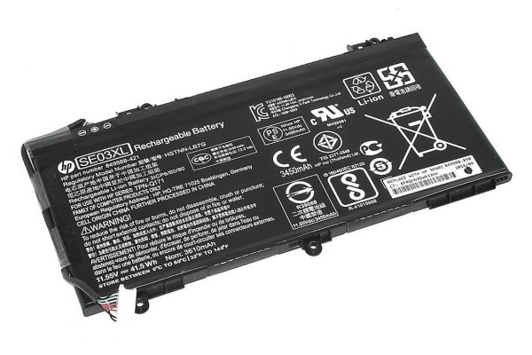 Батарея для HP Pavilion 14-al (849909-850/HSTNN-LB7G/SE03041XL/SE03XL) 41Wh 3cell