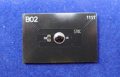 Чип для Kyocera FS-C5400dn, P7035cdn (TK-570C) Cyan, 12K ELP Imaging®