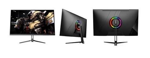 МОНИТОР 32" BRAVUS BVG3237HDMU Black (VA, 1920x1080, 165Hz, 178°/178°, 1 ms, 250 cd/m, 20M:1, +HDMI, +DisplayPort, +USB,