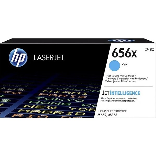 Тонер-картридж HP 656X Cyan Original LaserJet Toner Cartridge (CF461X)