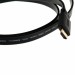 Кабель HDMI 19M/M ,плоский,ver. 2.0, 4K@60 Hz 1m VCOM <CG522F-1M> VCOM HDMI (m) - HDMI (m) 1м