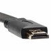 Кабель HDMI 19M/M ,плоский,ver. 2.0, 4K@60 Hz 1m VCOM <CG522F-1M> VCOM HDMI (m) - HDMI (m) 1м