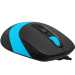 Клавиатура + мышь A4Tech Fstyler F1010 клав:черный/синий мышь:черный/синий USB Multimedia (F1010 BLU A4Tech F1010 BLUE