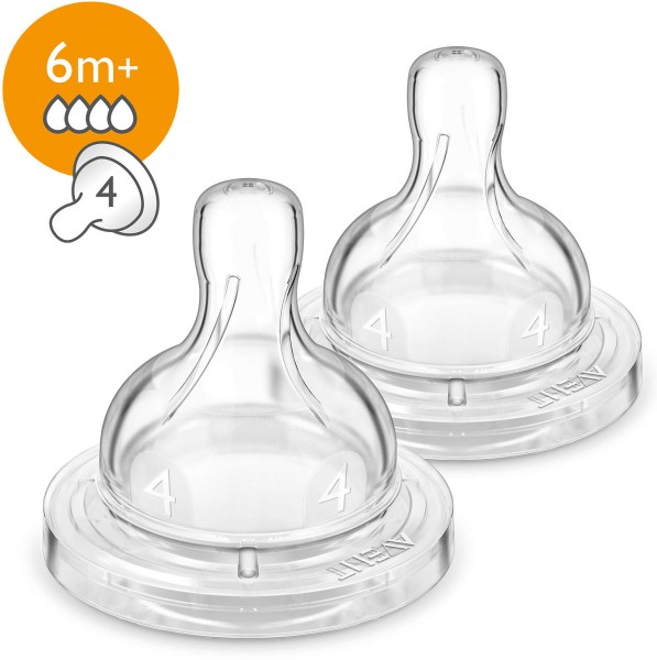 Соска с быстрым потоком, 2 шт. Philips Avent SCF634/27