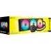 Система жидкостного охлаждения Corsair iCUE LINK TITAN 420 RX RGB Black