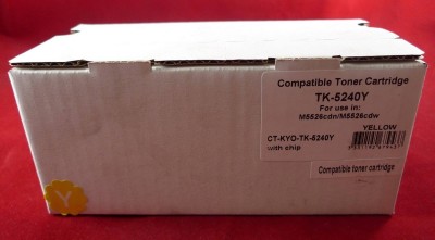 Тонер-картридж для Kyocera Ecosys P5026cdn/P5026cdw/M5526cdn/M5526cdw TK-5240Y yellow 3K ELP Imaging®