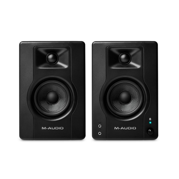 Акустическая система [BX3PAIRBTXEU] M-audio [BX3 BT (пара)] (активный+пассивный), 2-х полосные, 25 Вт, 88-22000 Гц, 3,5"+1" 2x1/4" линейный вход, 2xRCA линейный вход, Bluetooth