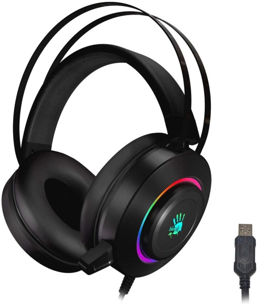 Наушники с микрофоном A4Tech G521 (BLACK)
