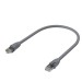 Greenconnect Патч-корд прямой 0.2m UTP кат.6, серый, 24 AWG, литой, GCR-52949, ethernet high speed, RJ45, T568B Greenconnect RJ45(m) - RJ45(m) Cat. 6 U/UTP PVC 0.2м