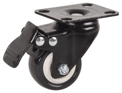 Ролики с тормозом (1 шт) ITK ITK-HP-25