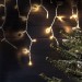 Гирлянда Гирлянда 100LED 220V, 8 режимов, 3 м, бахрома, тёплый белый