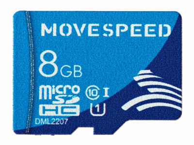 MicroSD 8GB Move Speed FT100 Class 10 без адаптера Move Speed YSTFT100-8GU1