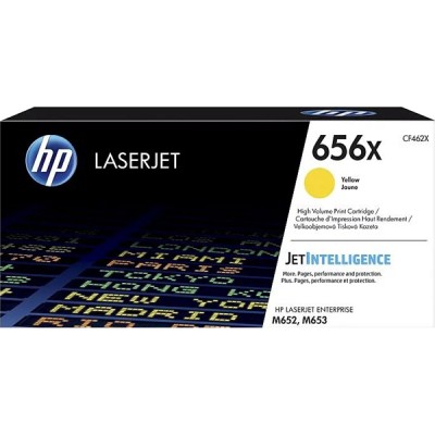 Тонер-картридж HP 656X Yellow Original LaserJet Toner Cartridge (CF462X)