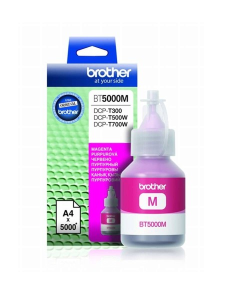 Бутылка Brother BT5000M для DCPT300/500W/700W Magenta, 5000 страниц (А4)