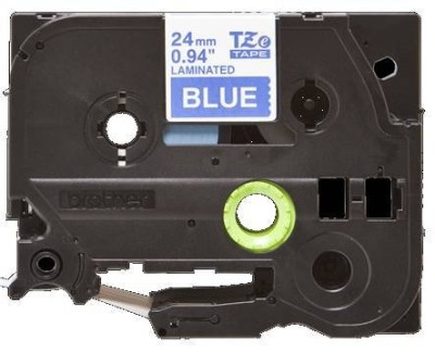 Наклейка ламинированная TZ-555 (24 мм бел/син)