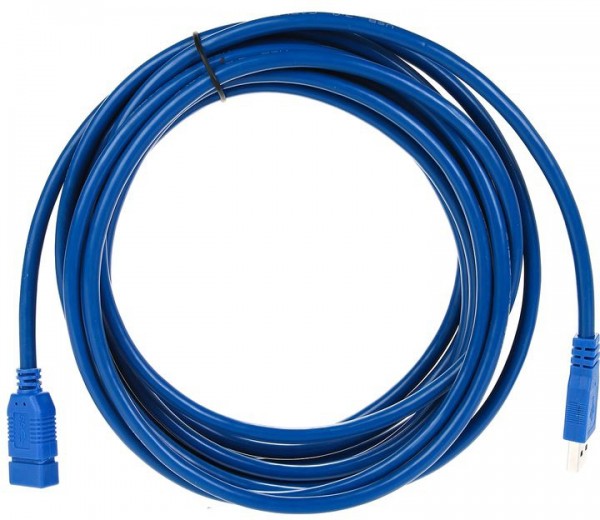 Кабель удлинительный USB3.0 Am-Af 5m Telecom (TUS706-5M) Telecom USB 3.2 Type-AM - USB 2.0 Type-AF 5м