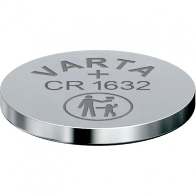 Батарейка Varta ELECTRONICS CR1632 BL1 Lithium 3V (6632) (1/10/100) (1 шт.) Varta PRIMARY LITHIUM CR1632 (06632101401)