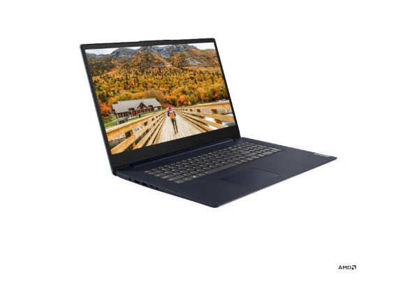 Ноутбук Lenovo IP3 17ALC6 17.3" FHD, AMD R7-5700U, 12Gb, 512Gb SSD, no ODD, Win10, серый (82KV004GRU)