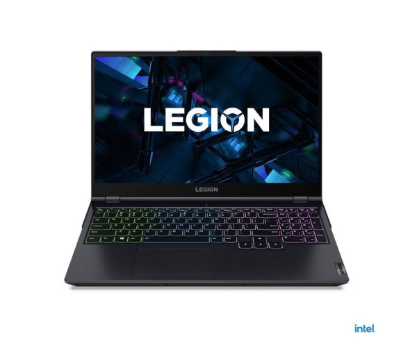 Ноутбук Lenovo Legion5 15ITH6H 15.6" FHD, Intel Core i5-11400H, 16Gb, 512Gb SSD, NVidia RTX3060 6Gb, no ODD, no OS, сини