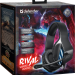 Defender Игровая гарнитура Rival черный, провод 2.2 м Defender 64565