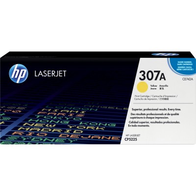 Тонер-картридж HP 307A Yellow Color LaserJet Print Cartridge (CE742A)