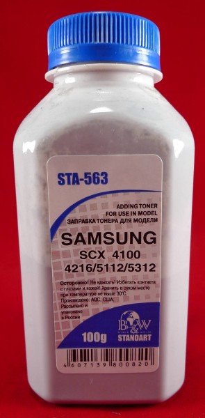 Тонер SAMSUNG ML-216x SCX 320x/340x/4100/4200/4220/4300 Xerox WC3215/3225 (фл. 100г) B&W Standart фас.Россия